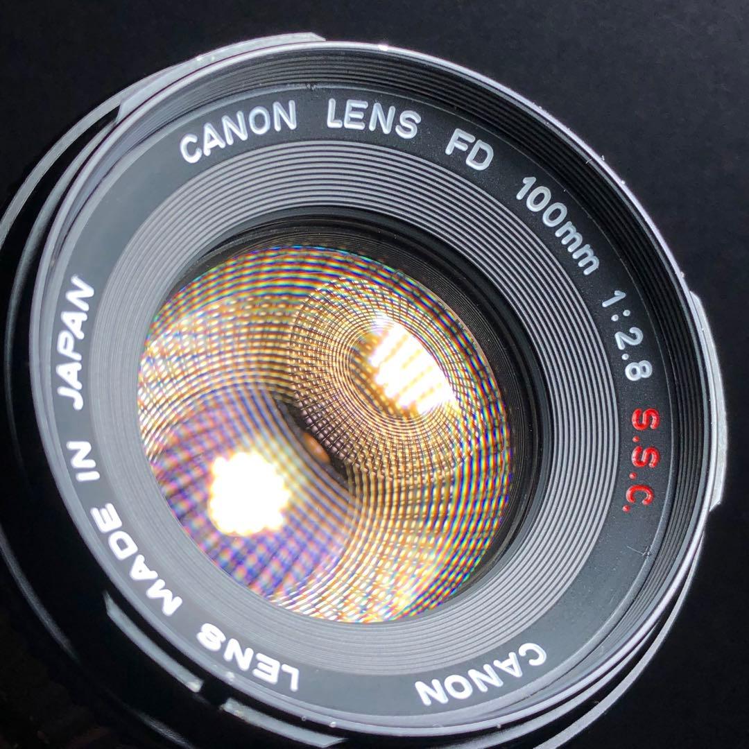 Canon 100mm f2.8 S.S.C. FDマウント