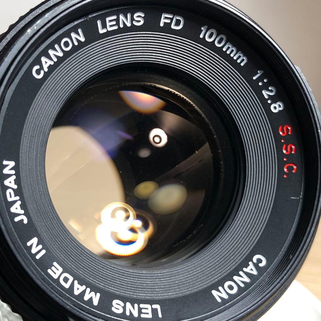 Canon 100mm f2.8 S.S.C. FDマウント