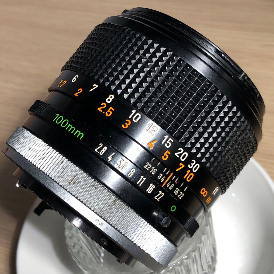Canon 100mm f2.8 S.S.C. FDマウント