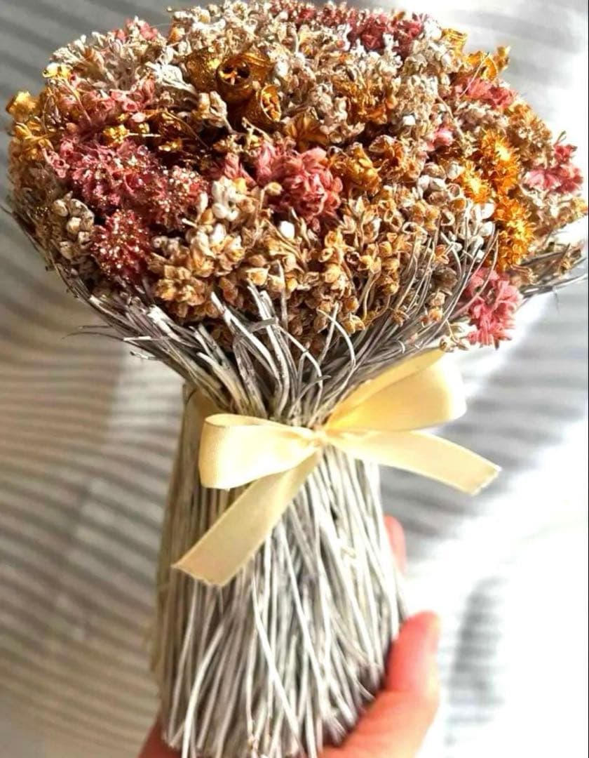 【4点セット】　asca アスカ　ドライフラワー　ツリー　インテリア　グリーン