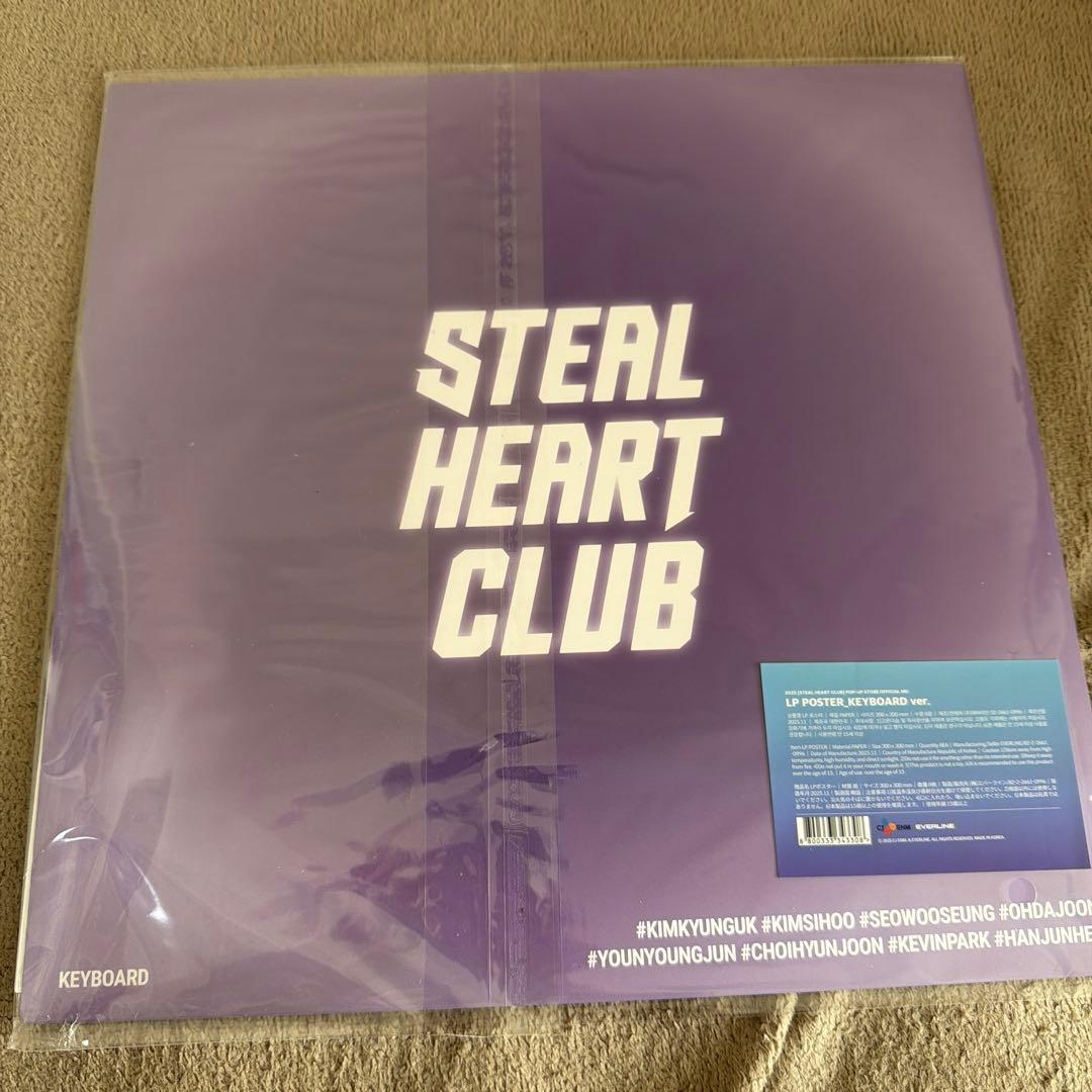 STEAL HEART CLUB スハクル POPUP LPポスター キーボード