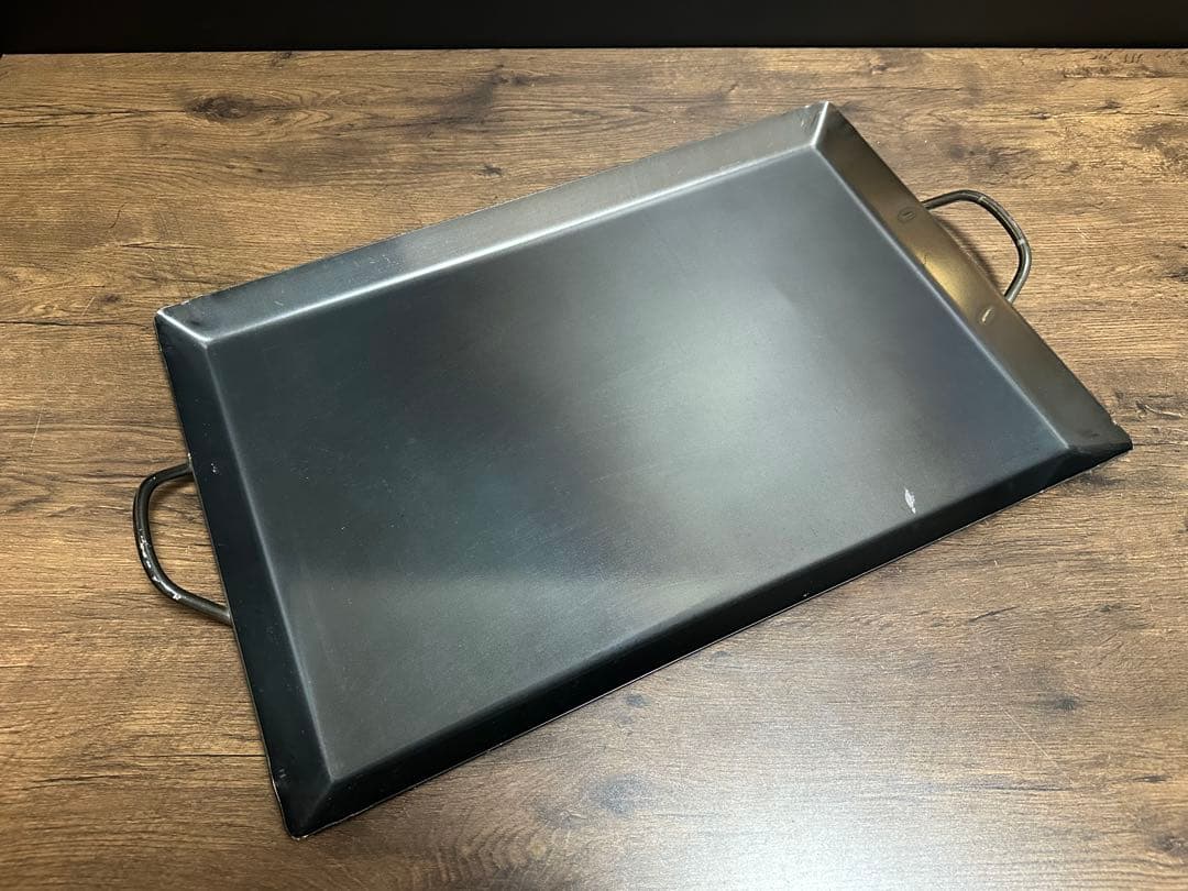 鉄板　大サイズ　66.5cm x 40cm 網　２枚