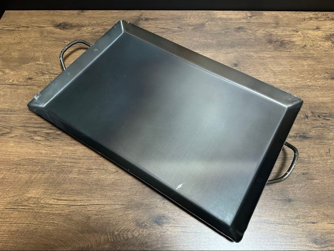 鉄板　大サイズ　66.5cm x 40cm 網　２枚