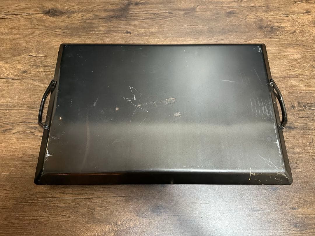 鉄板　大サイズ　66.5cm x 40cm 網　２枚