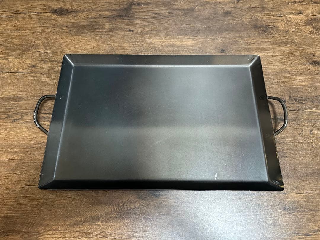 鉄板　大サイズ　66.5cm x 40cm 網　２枚