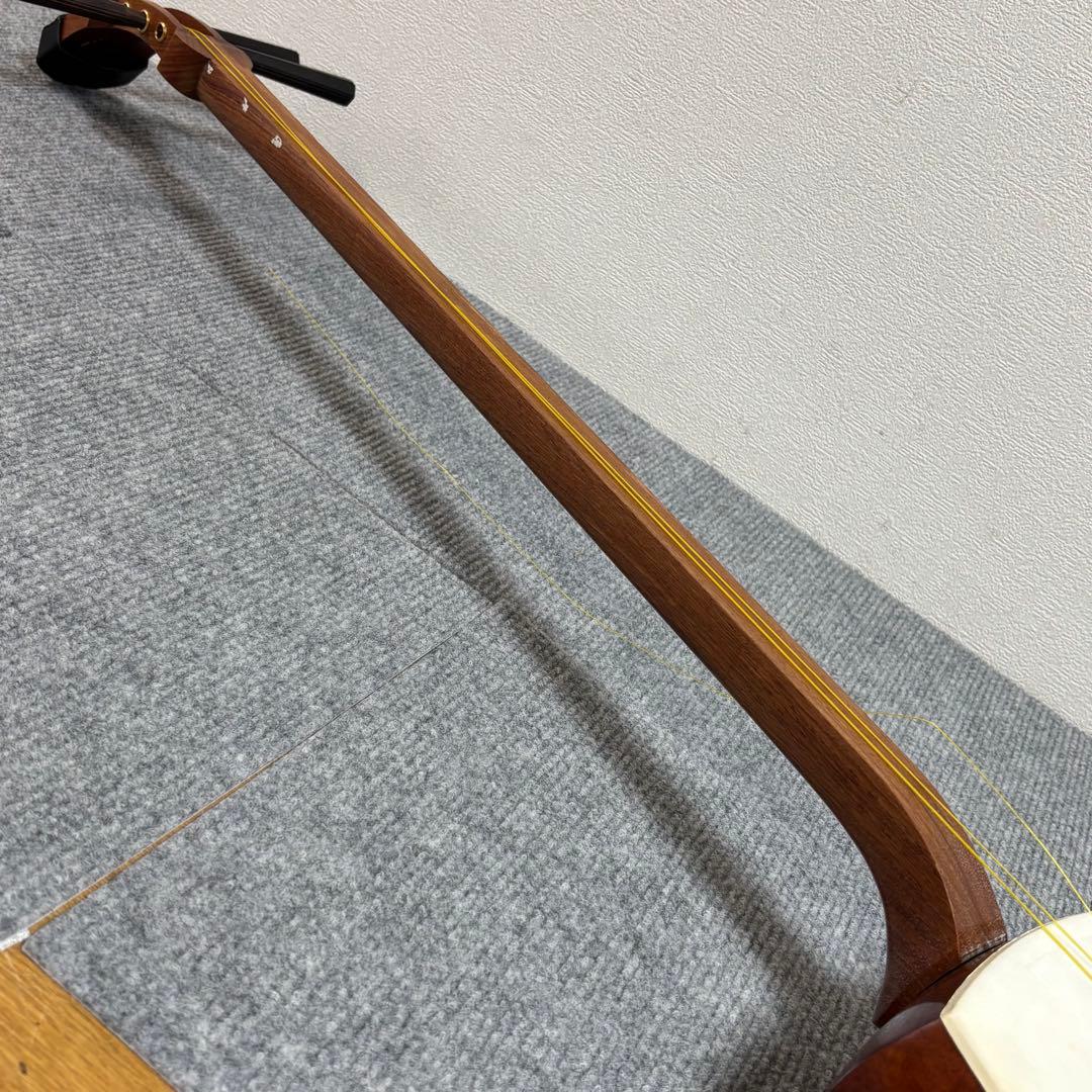 中棹三味線 人工皮 ケース付