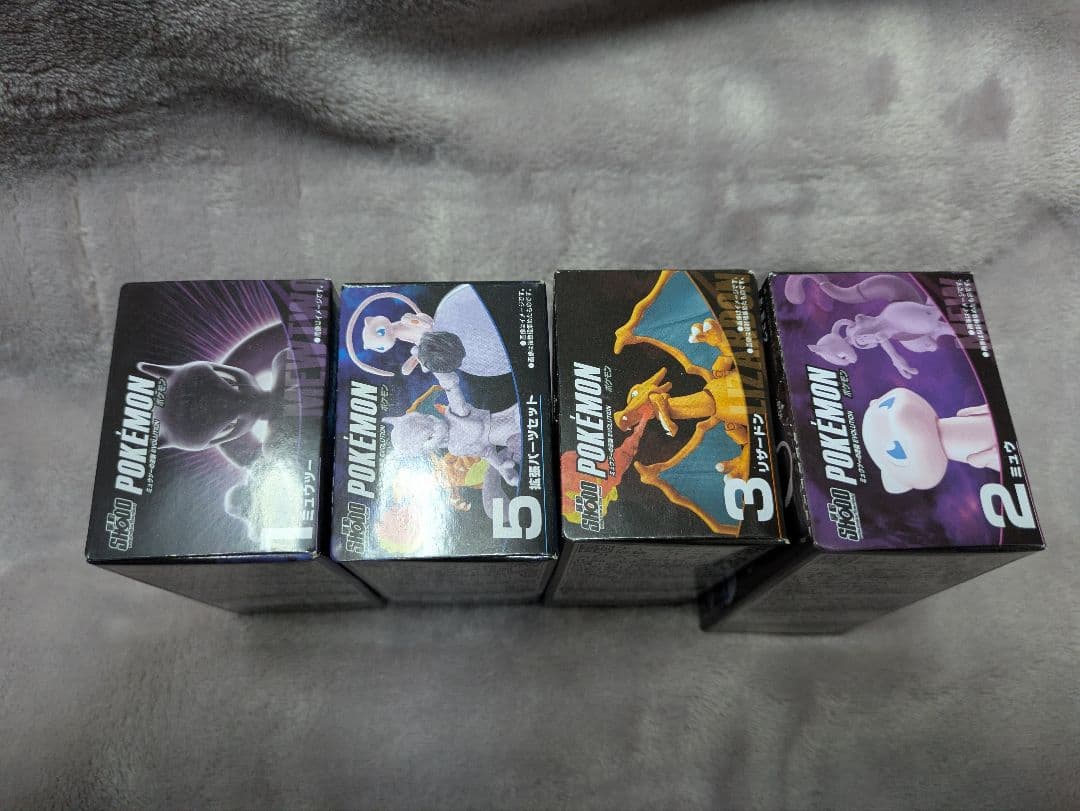 SHODO POKÉMON ポケモン リザードン ミュウツー 掌動 フィギュア