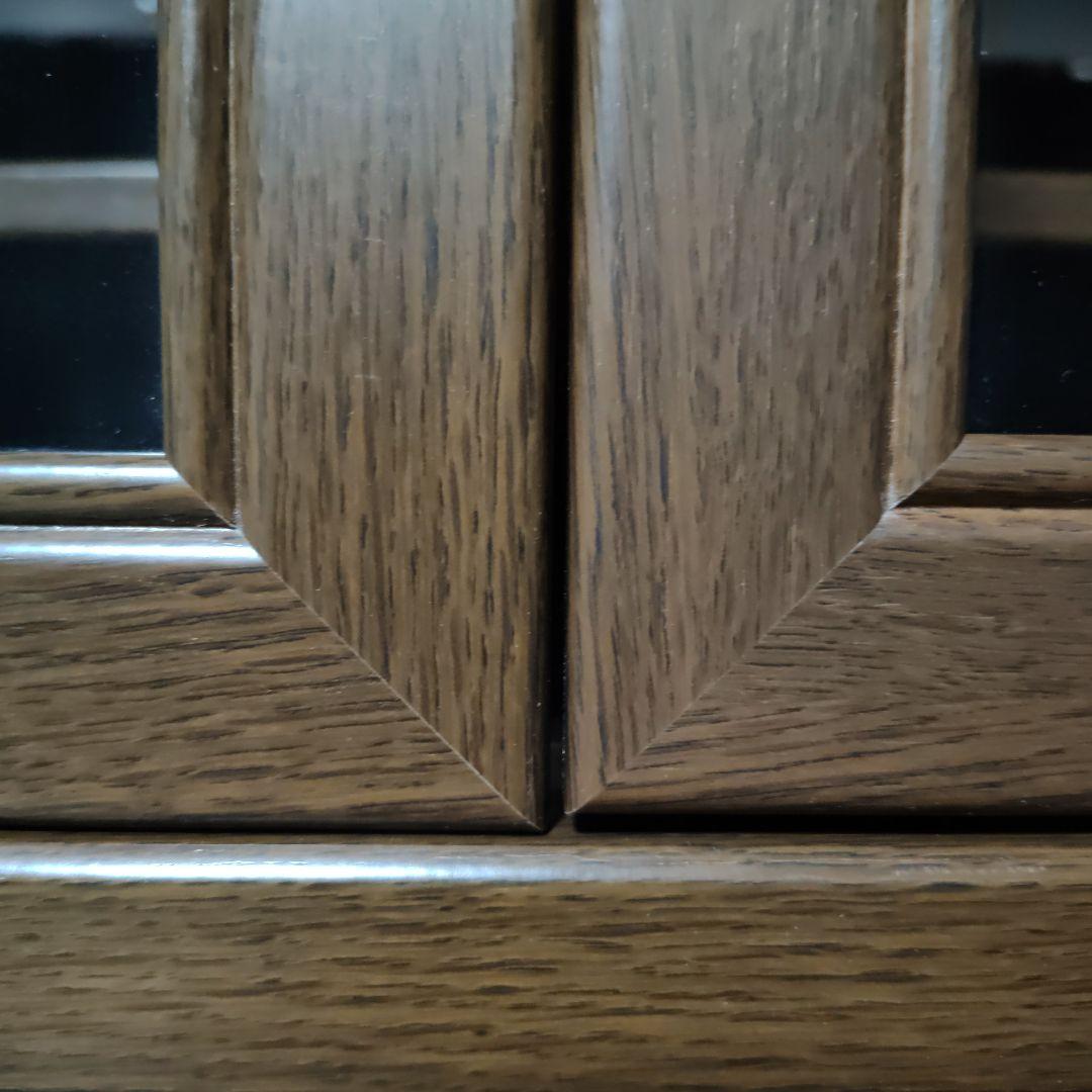 【送料込】大型木製本棚 書棚 収納棚 キャビネット／大容量・扉付き・可動棚