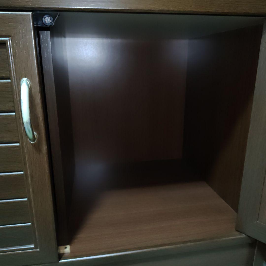 【送料込】大型木製本棚 書棚 収納棚 キャビネット／大容量・扉付き・可動棚