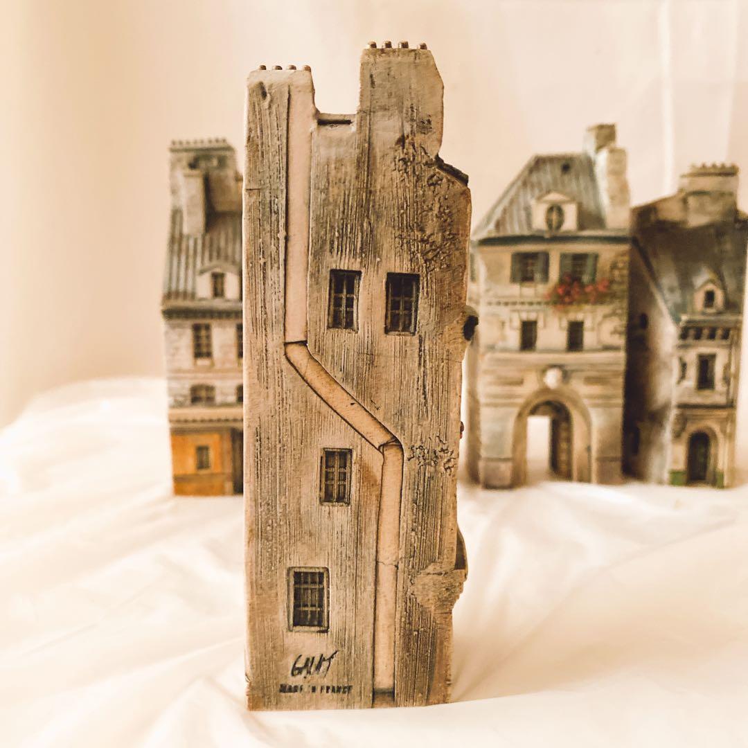 gault house ゴーハウス　ミニチュア置物　陶芸　フランス　Jカールトン