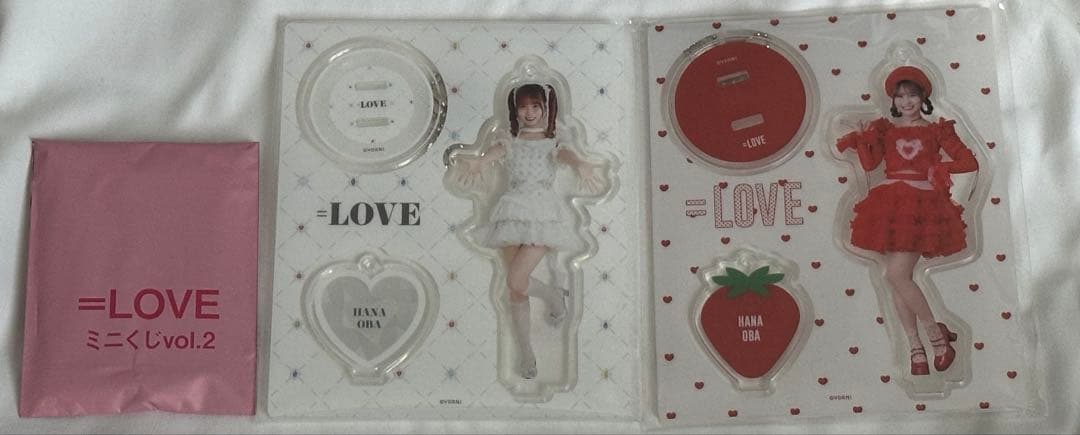 =LOVE 大場花菜 アクスタ　とくべチュ　宝石　ミニくじ　まとめ売り　セット