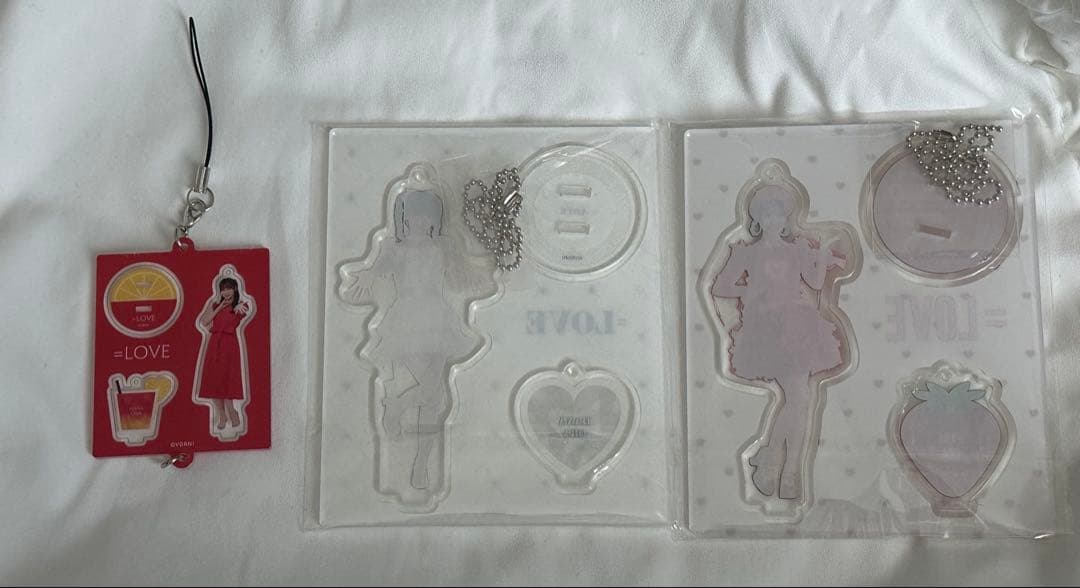 =LOVE 大場花菜 アクスタ　とくべチュ　宝石　ミニくじ　まとめ売り　セット