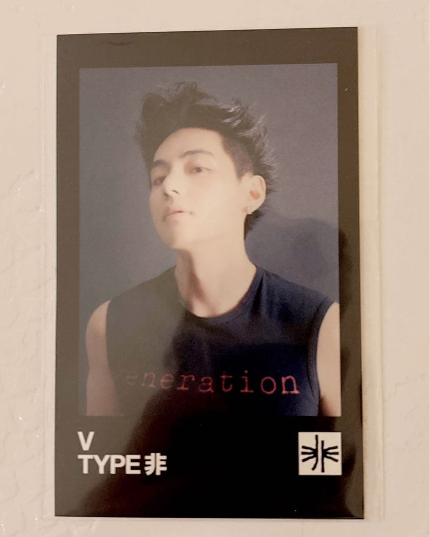 V ‘TYPE 非’ 写真集 、ポスター、フォトカード1枚セット