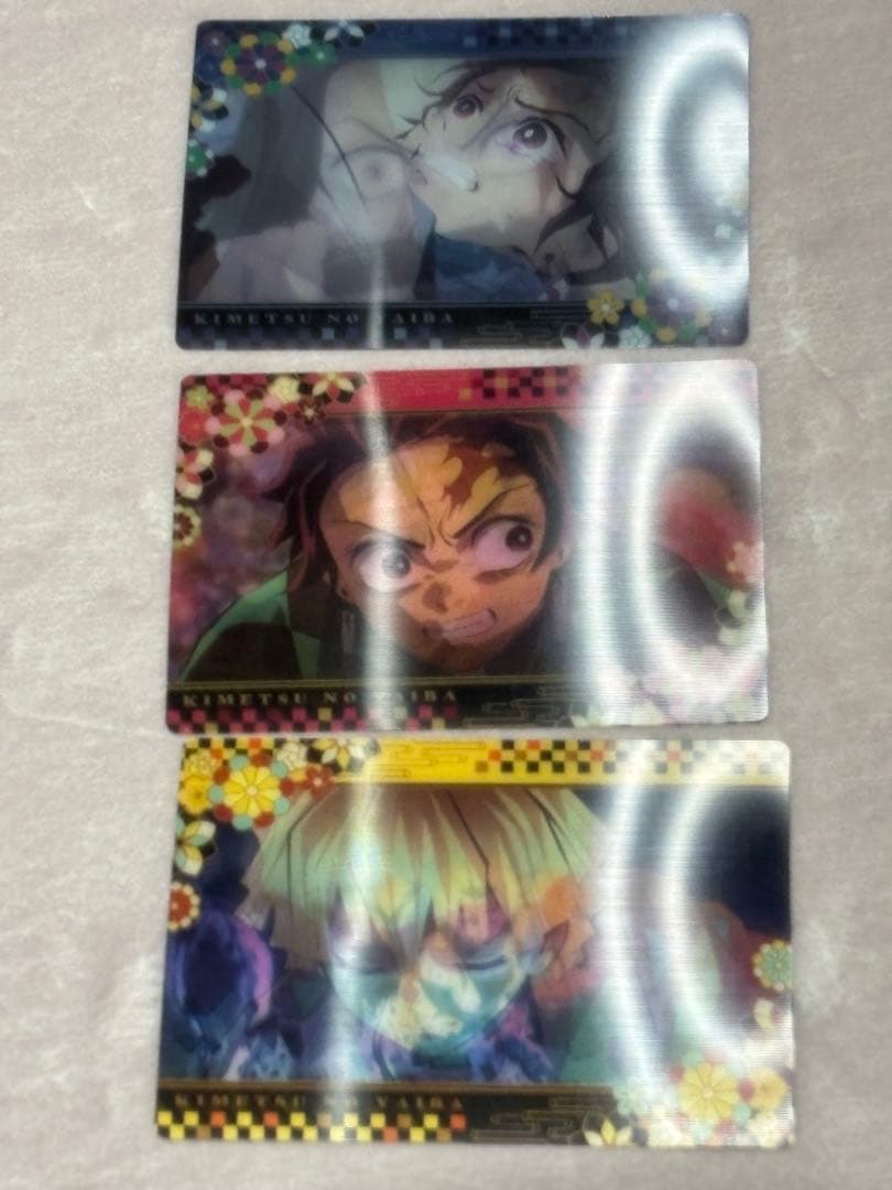 鬼滅の刃 キーホルダー&カード 50↑セット