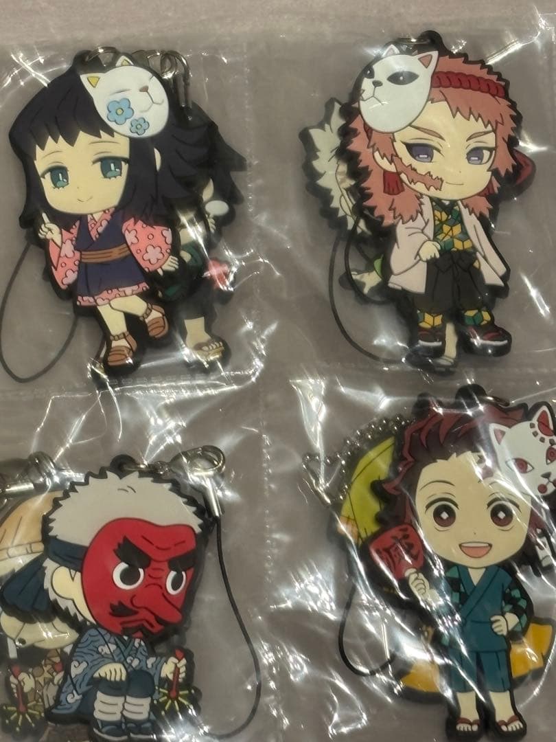 鬼滅の刃 キーホルダー&カード 50↑セット