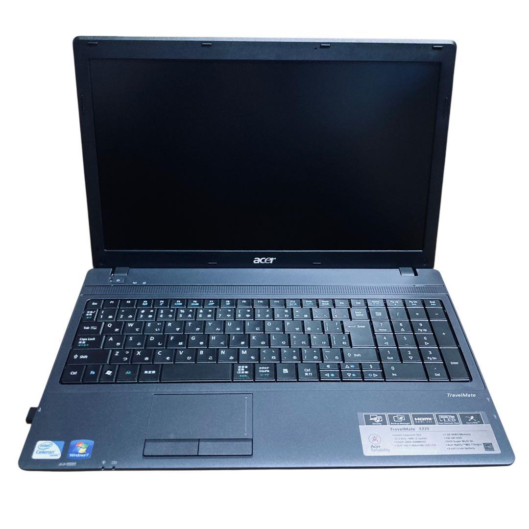 Acer ノートPC Windows 7 本体 マウス付き