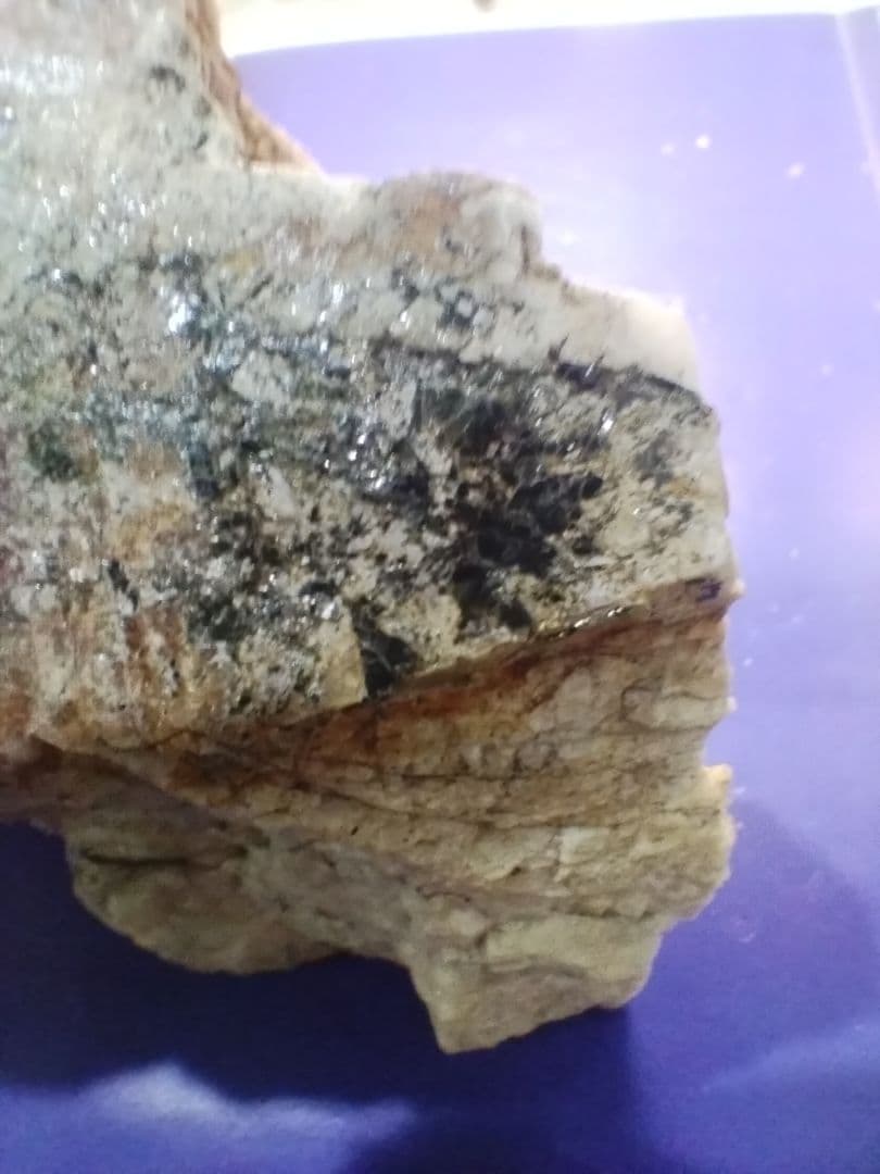 国内鉱物 原石 （3）ペグマタイト 福島県石川町