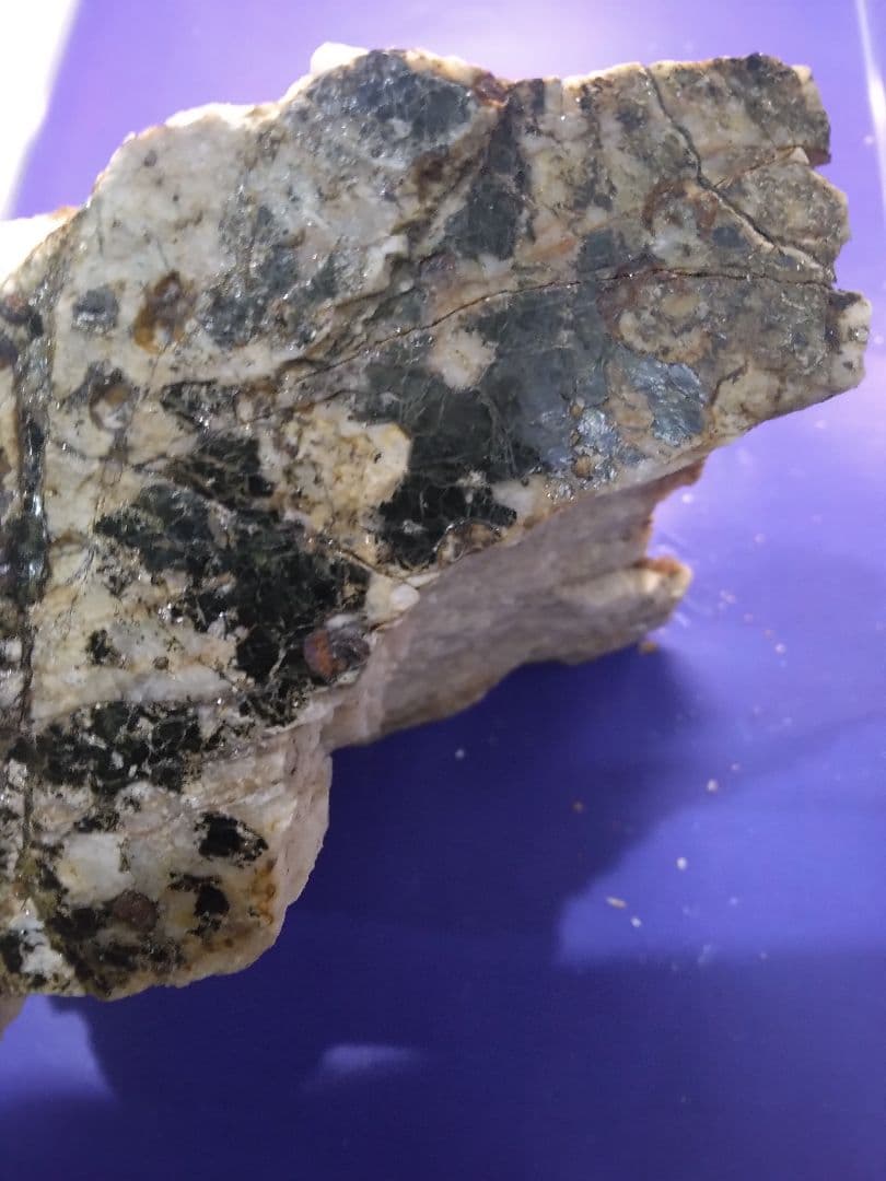 国内鉱物 原石 （3）ペグマタイト 福島県石川町