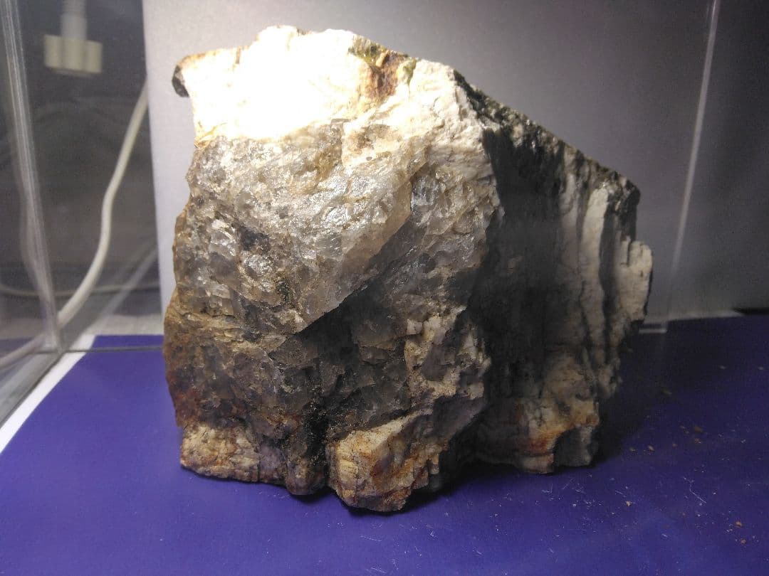 国内鉱物 原石 （3）ペグマタイト 福島県石川町