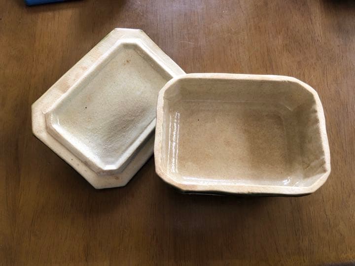織部焼　小物入れ