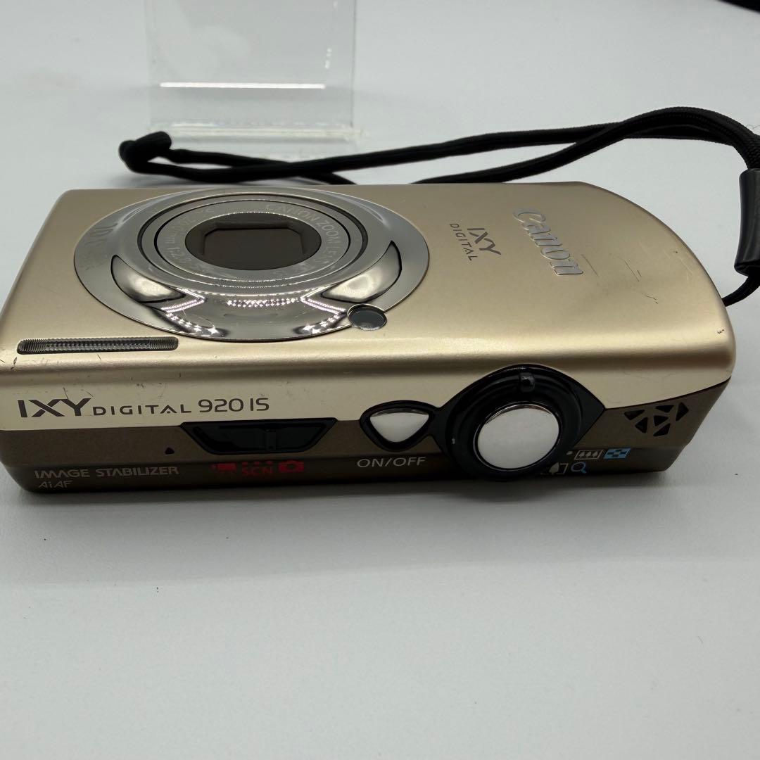 Canon IXY DIGITAL 920IS ゴールド 充電器 取説付き