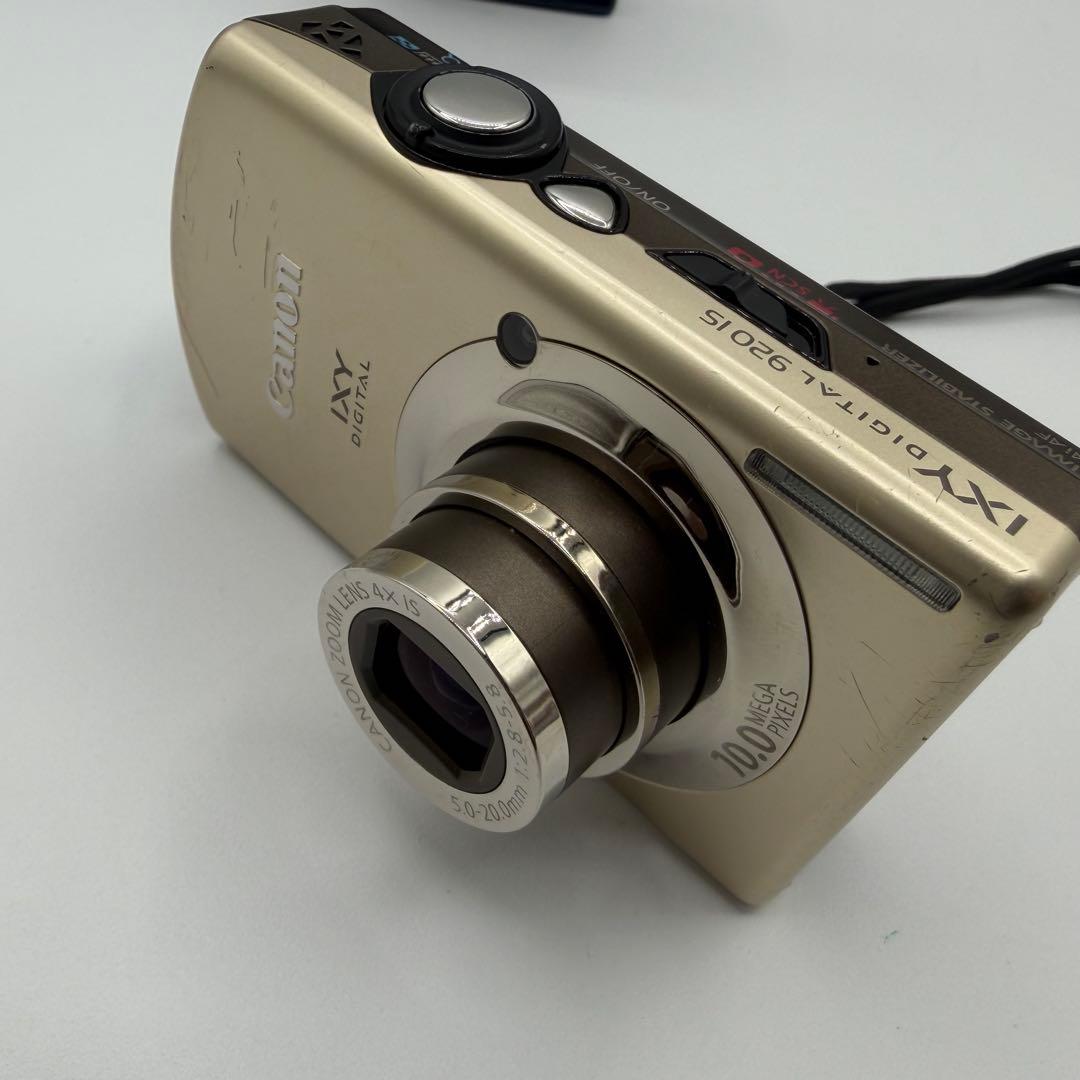 Canon IXY DIGITAL 920IS ゴールド 充電器 取説付き