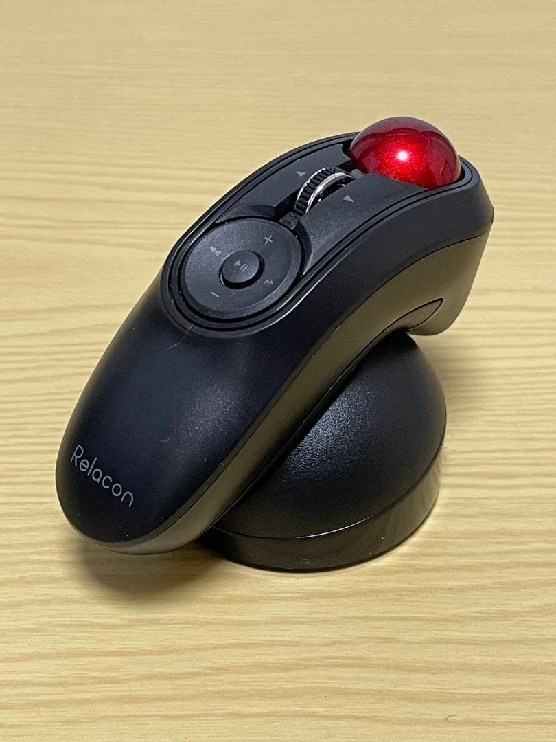 エレコム Relaconリラコン トラックボールマウス M-RT1BRXBK