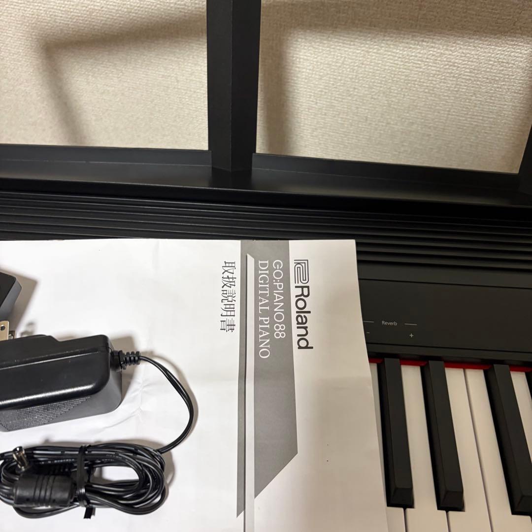 Roland GO:PIANO88 ブラック スタンド付き 2021年製