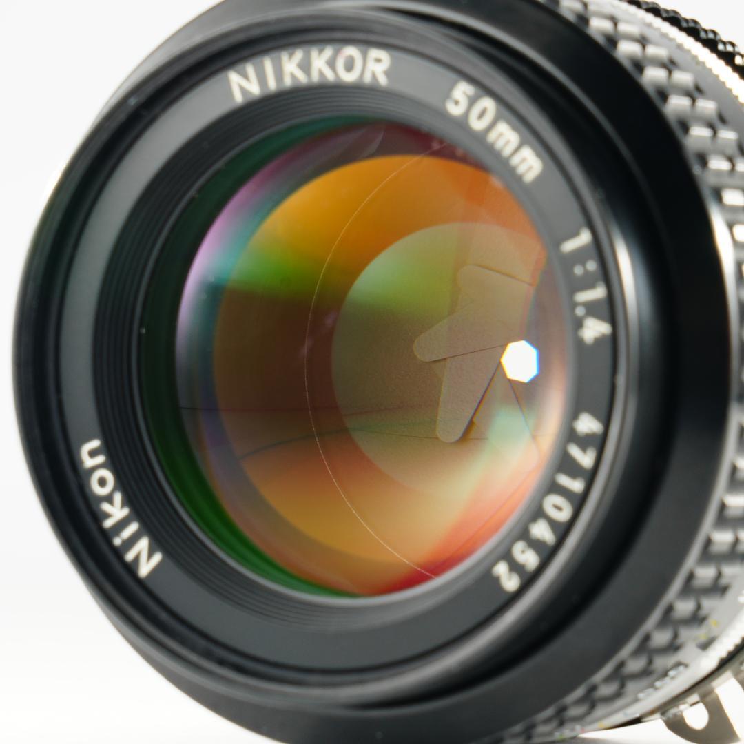 【整備＆テスト済】Nikon Ai Nikkor 50mm F1.4 452