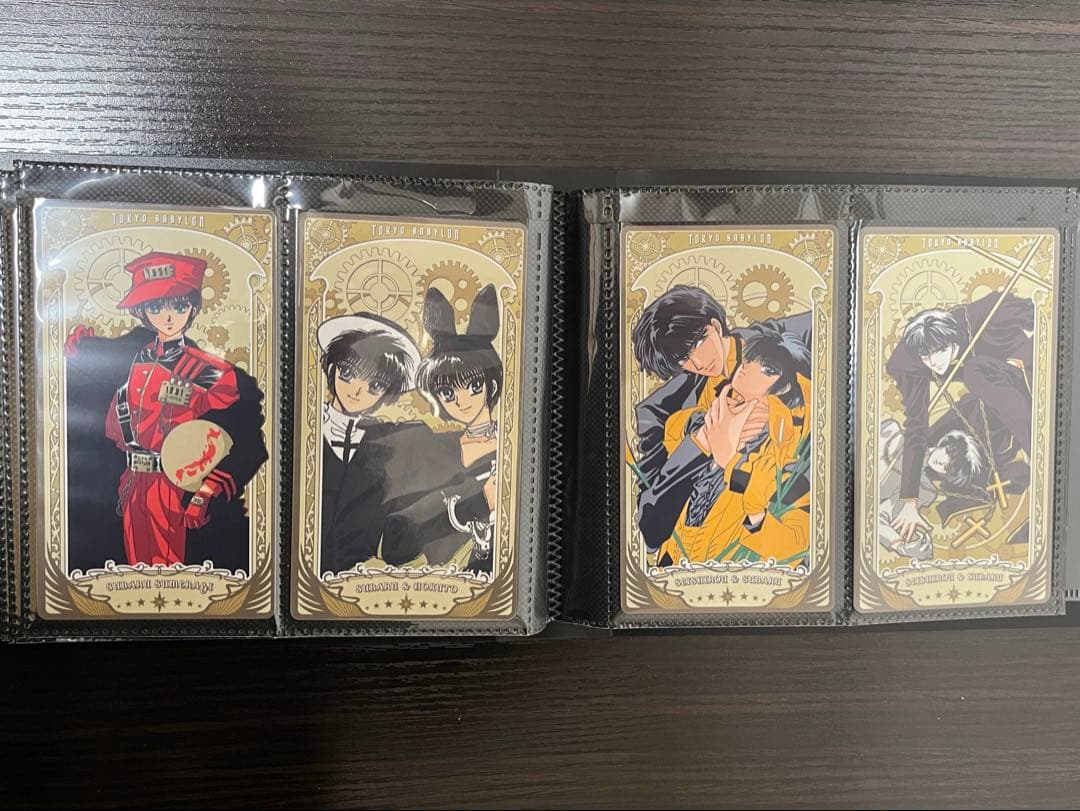 CLAMP展 アルカナカード 全種類 収納ファイル +おまけ シール チケット