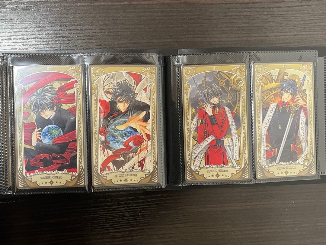 CLAMP展 アルカナカード 全種類 収納ファイル +おまけ シール チケット