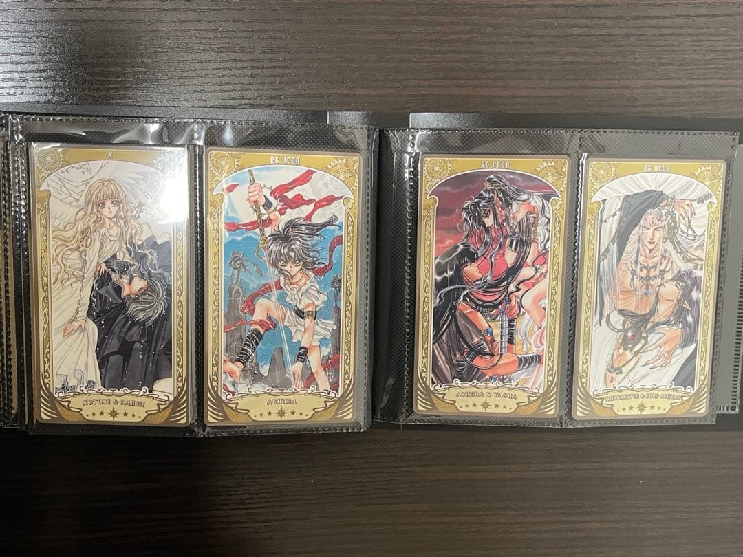 CLAMP展 アルカナカード 全種類 収納ファイル +おまけ シール チケット