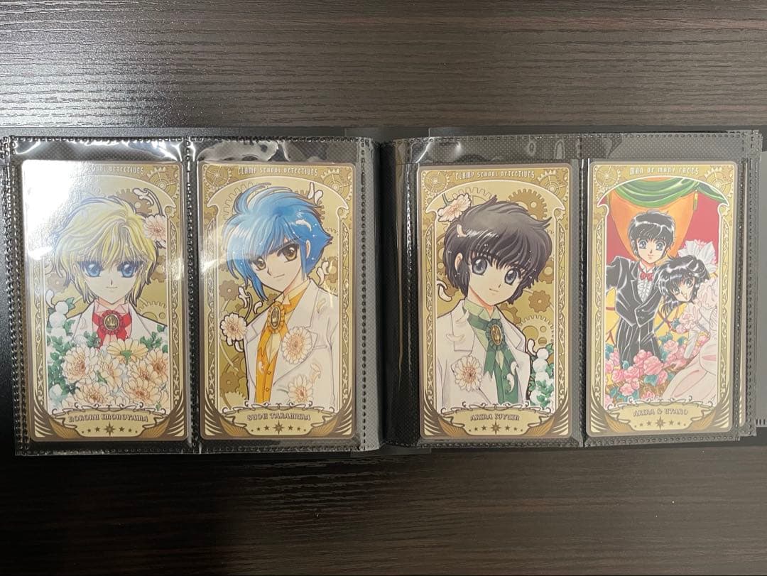 CLAMP展 アルカナカード 全種類 収納ファイル +おまけ シール チケット