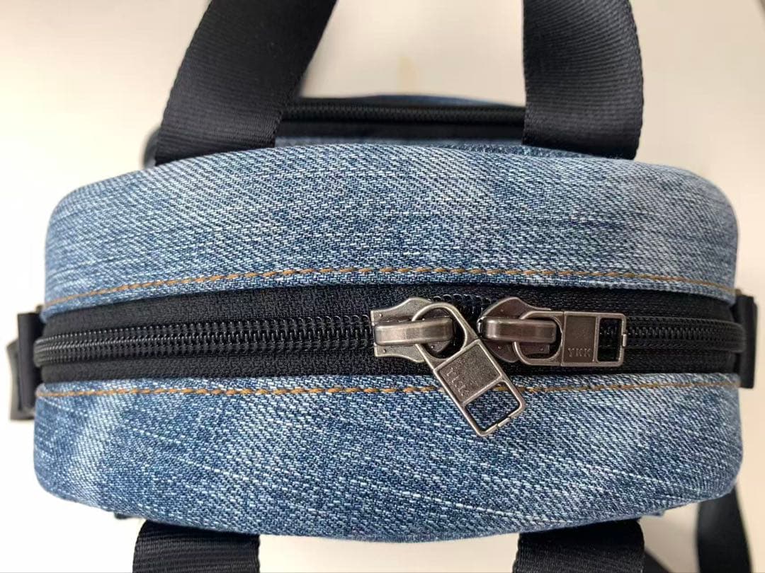 リメイク　デニムショルダーバッグ　ハンドメイド