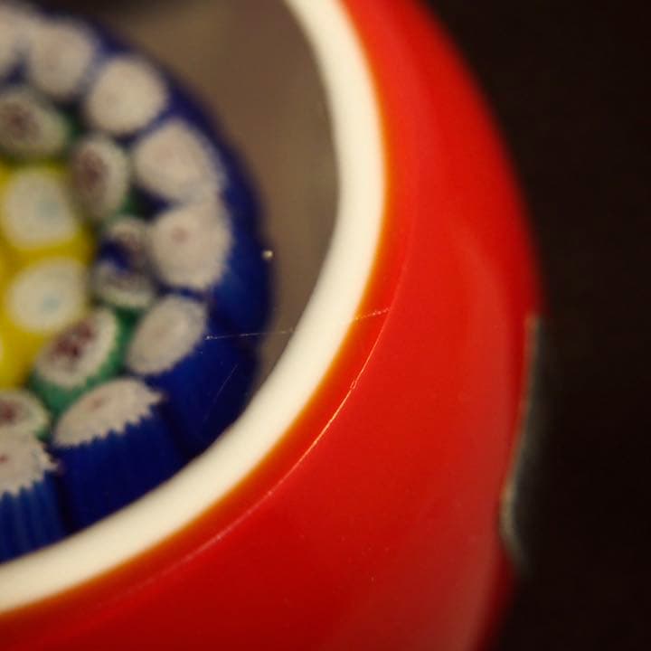 ✴️匿名配送 ムラノ☆ ミルフィオリ✴️ ガラスペーパーウェイト Murano