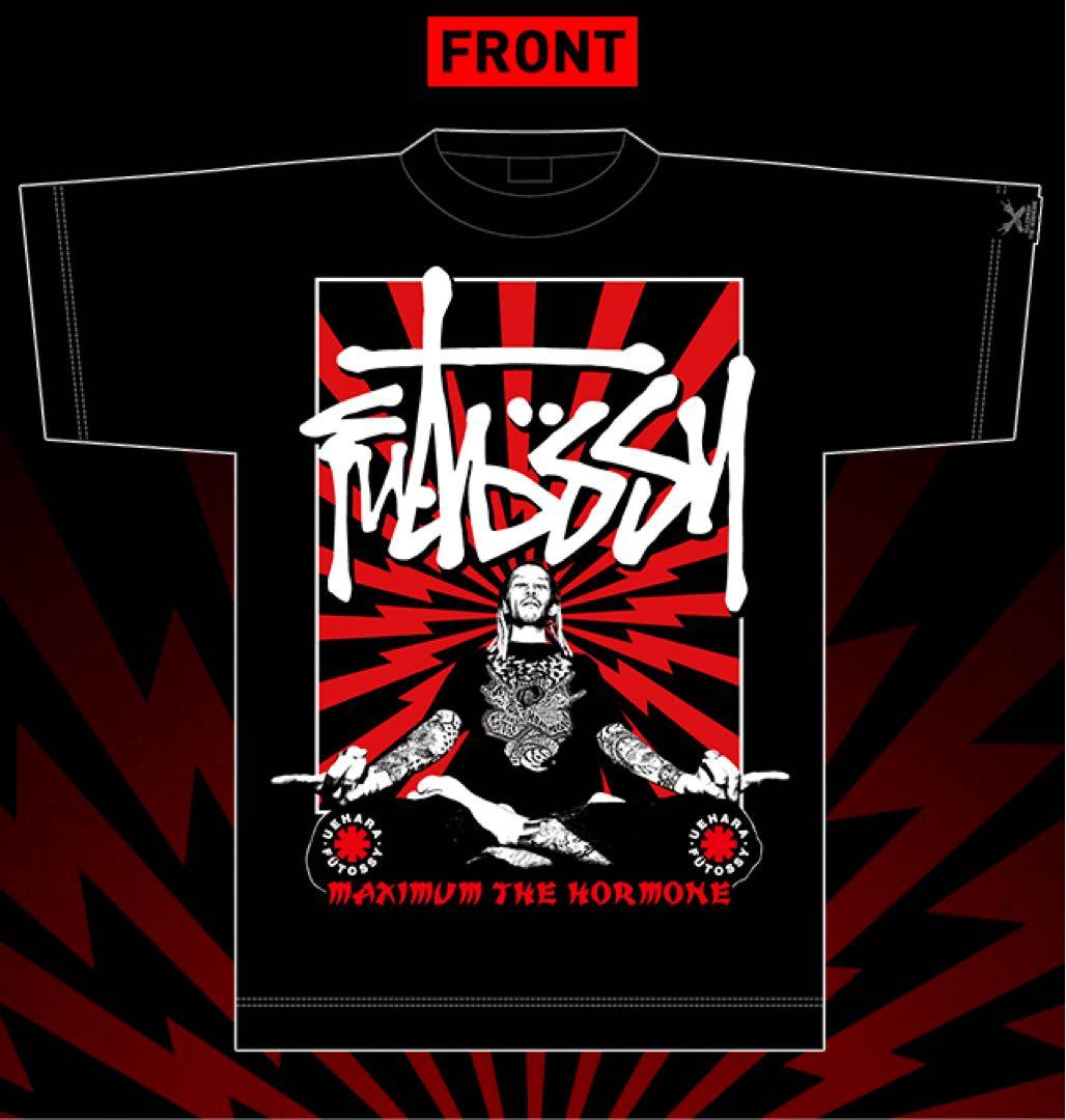 マキシマム ザ ホルモン　FUTOSSY Tシャツ Lサイズ 赤黒