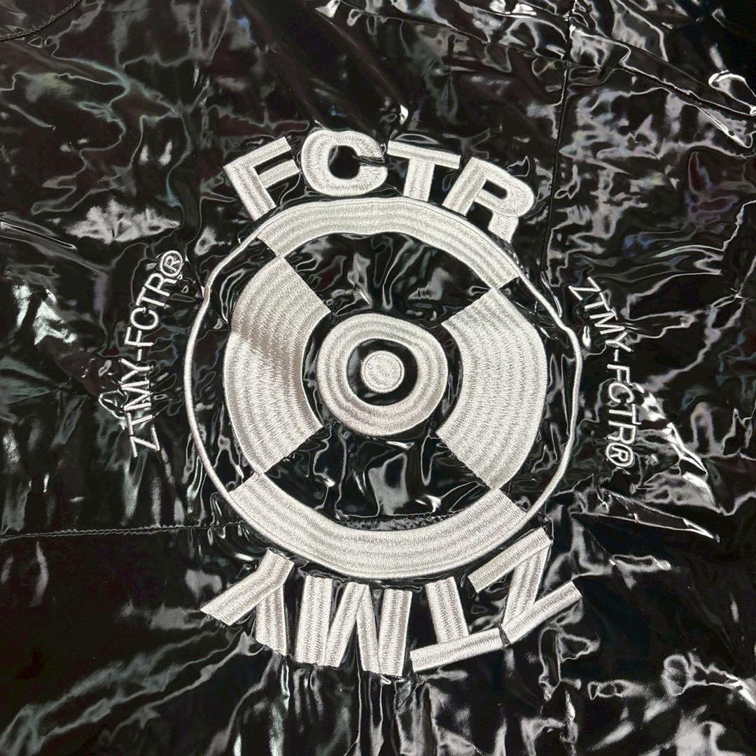 ずっと真夜中でいいのに　FCTR ブラック ナイロンジャケット
