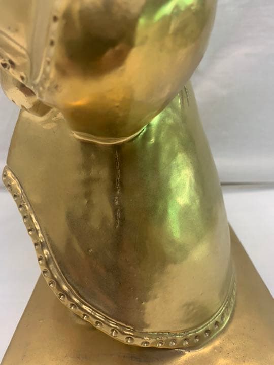 鍾馗　ショウキ　金焼物