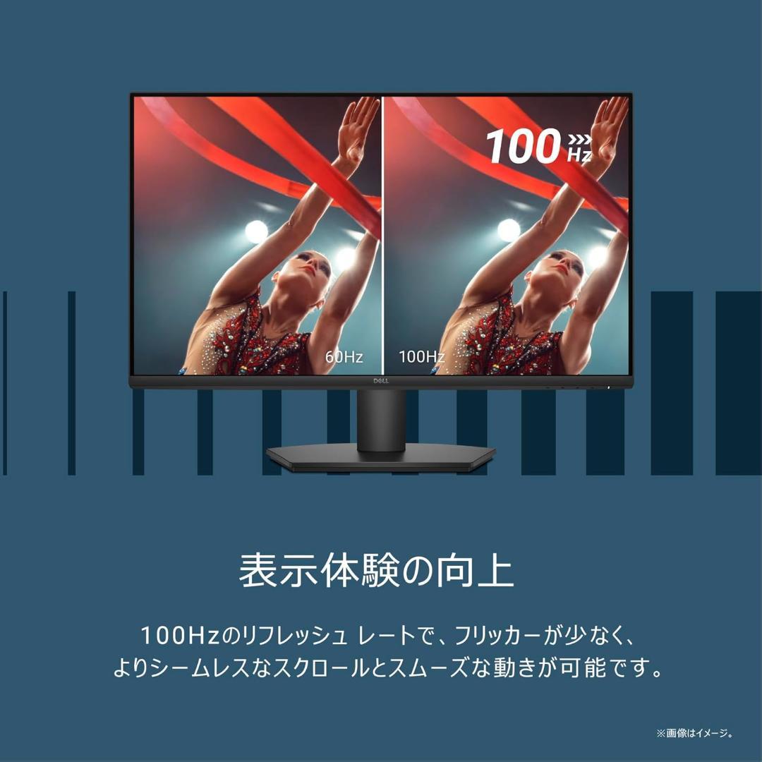 【開封済み・未使用】Dell　27インチ　モニター　SE2725HM　非光沢