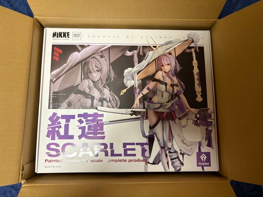NIKKE 紅蓮 1/7 フィギュア[グッドスマイルアーツ上海] 特典色紙付き