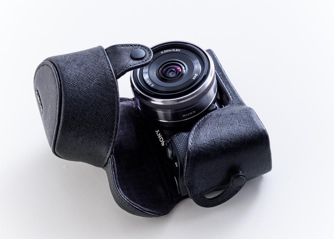 ★SONY NEX-5T/レンズE16mmF2.8セット 中古現状品★