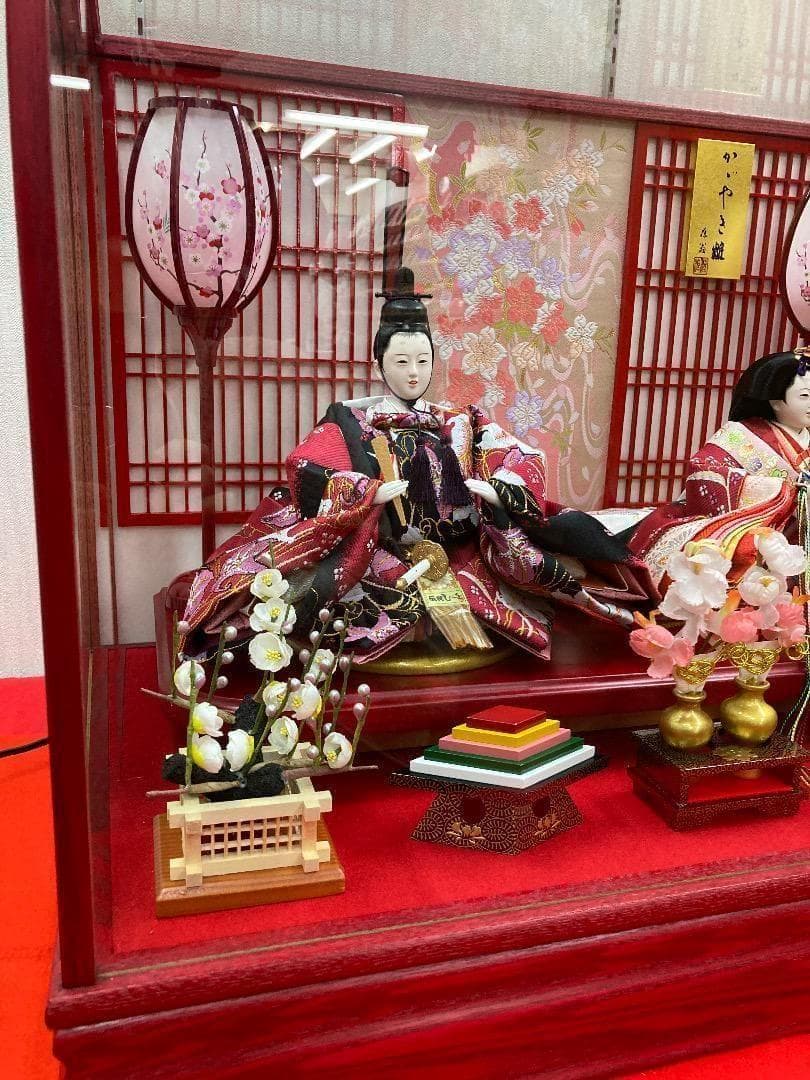 K17 豪華！訳あり特価！親王ケース　ひな人形ケース　三月ケース　雛ケース