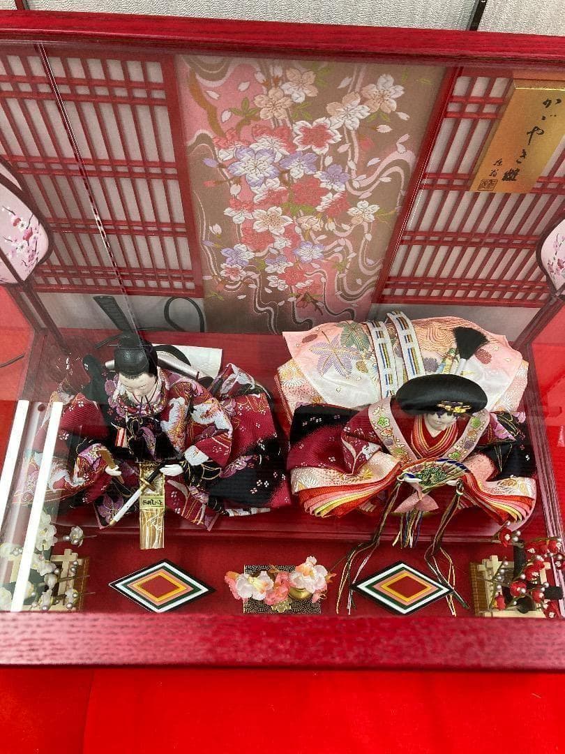 K17 豪華！訳あり特価！親王ケース　ひな人形ケース　三月ケース　雛ケース