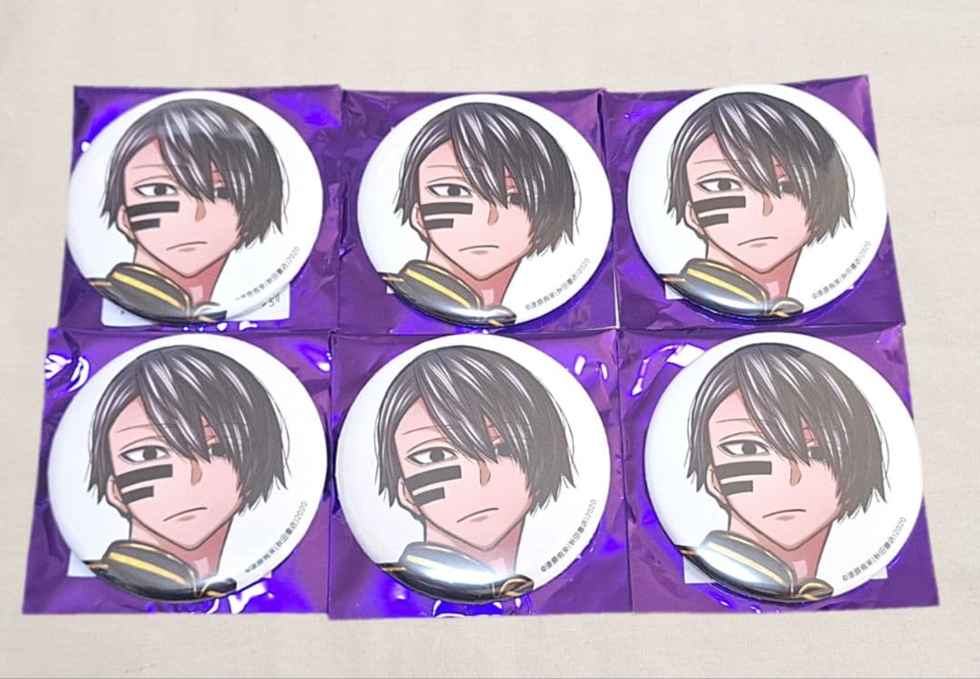 新品 桃源暗鬼 c107 秋田書店 缶バッジ 無陀野 6点