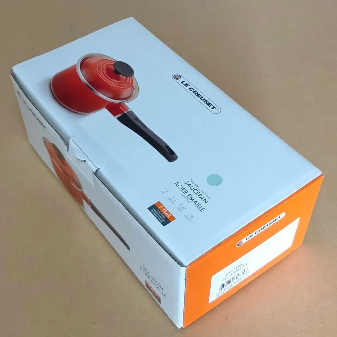 【新品】LE CREUSET EOSソースパン 14cm　セージグリーン