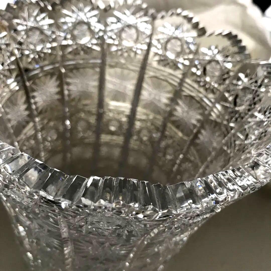 新品　美しい　ラスカボヘミア Bohemia 花瓶 17115/500/8