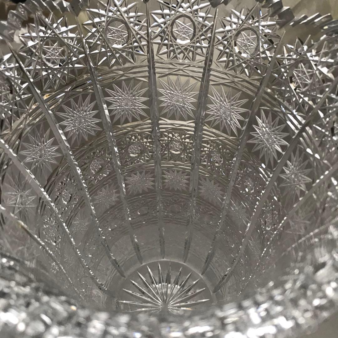 新品　美しい　ラスカボヘミア Bohemia 花瓶 17115/500/8