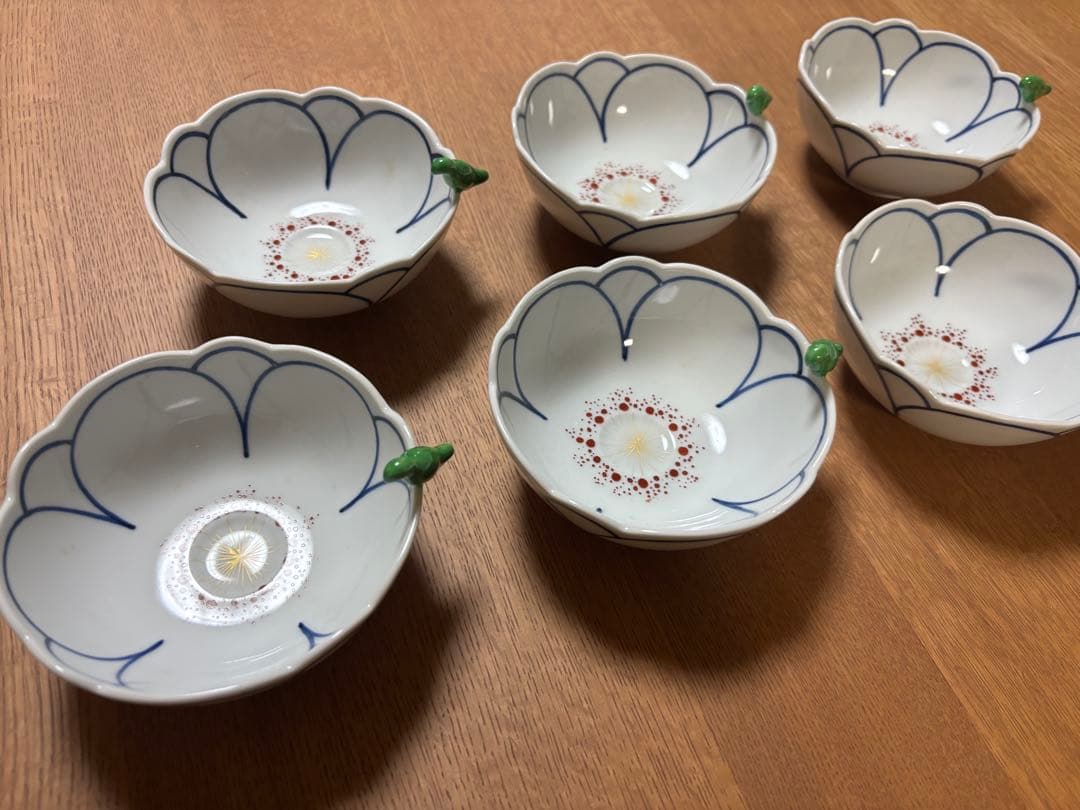 禎山　小鉢　うぐいす　梅