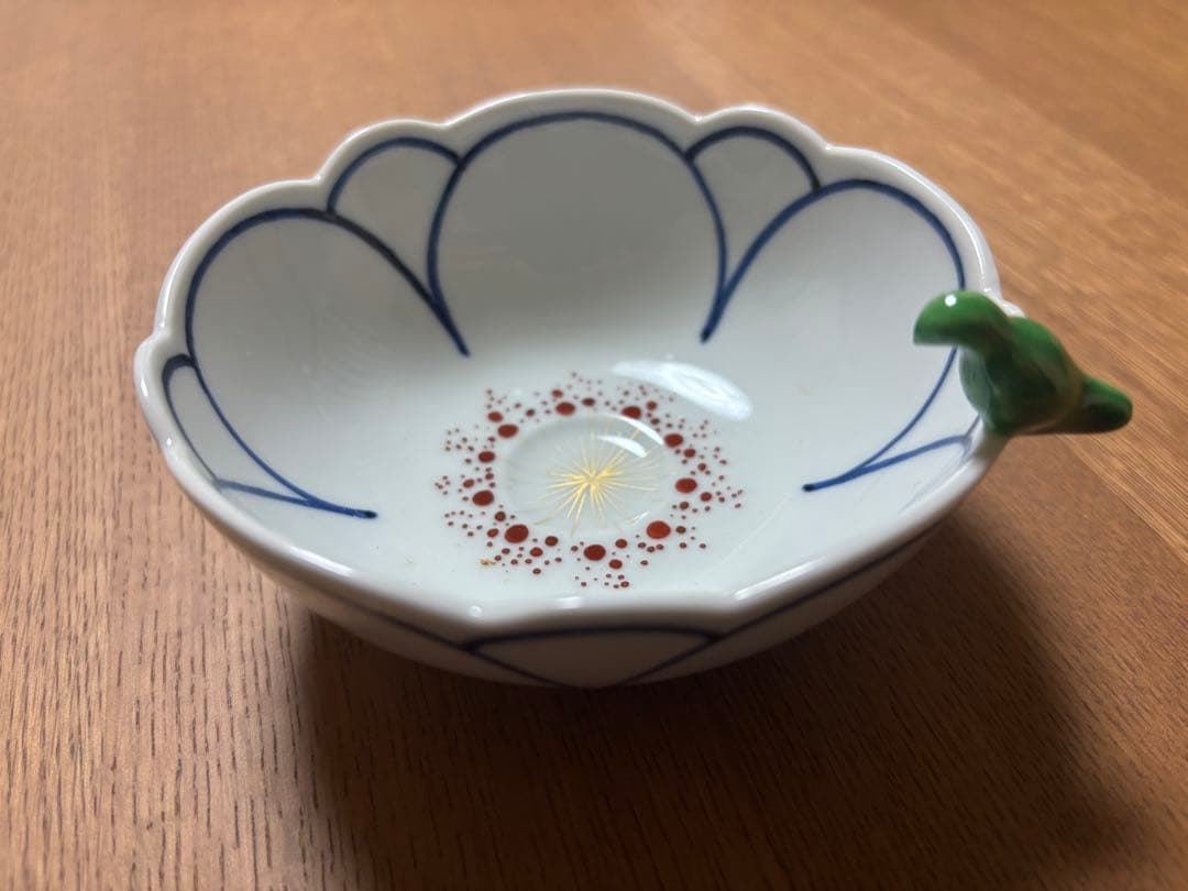 禎山　小鉢　うぐいす　梅