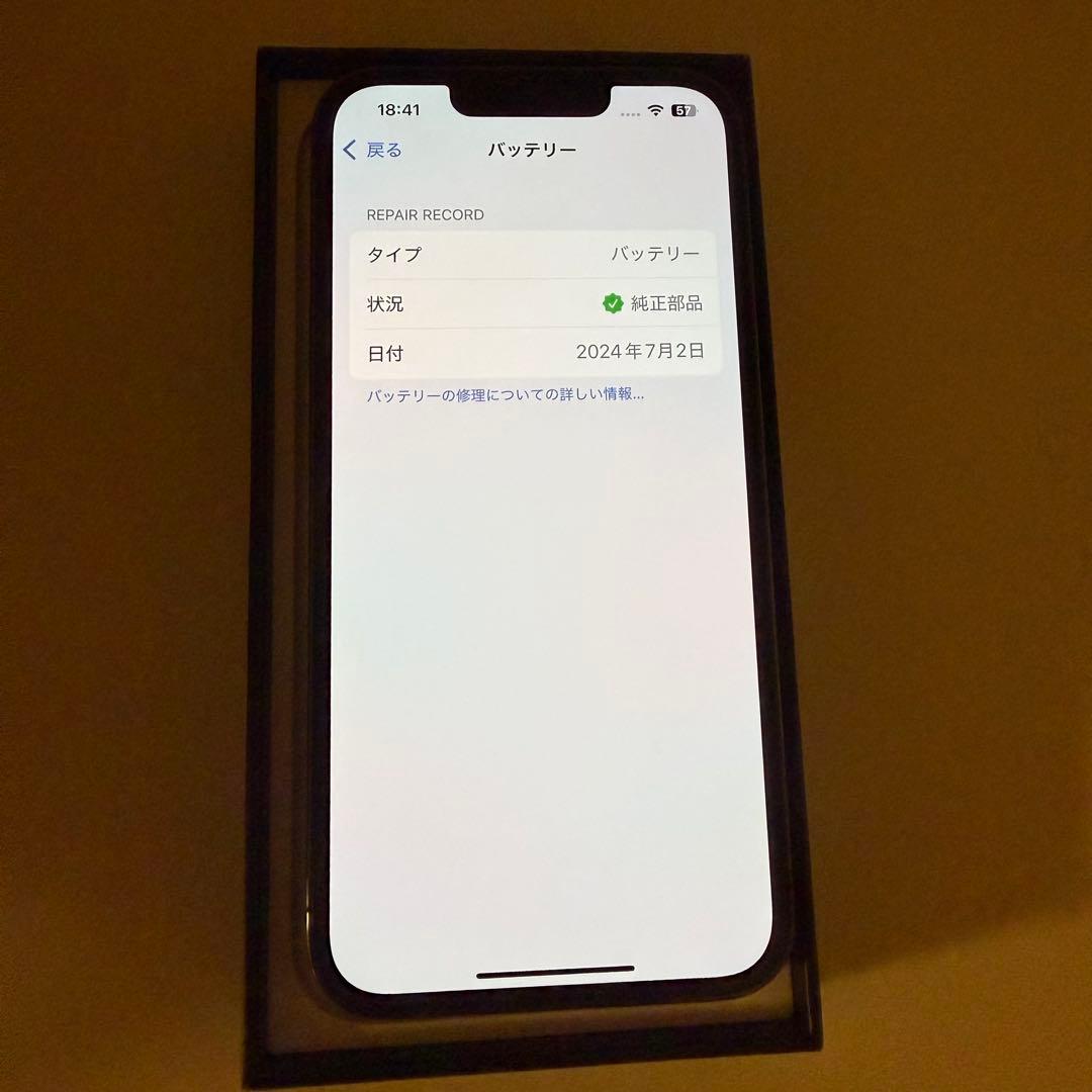 【極美品】Apple iPhone 13 Pro グラファイト 本体